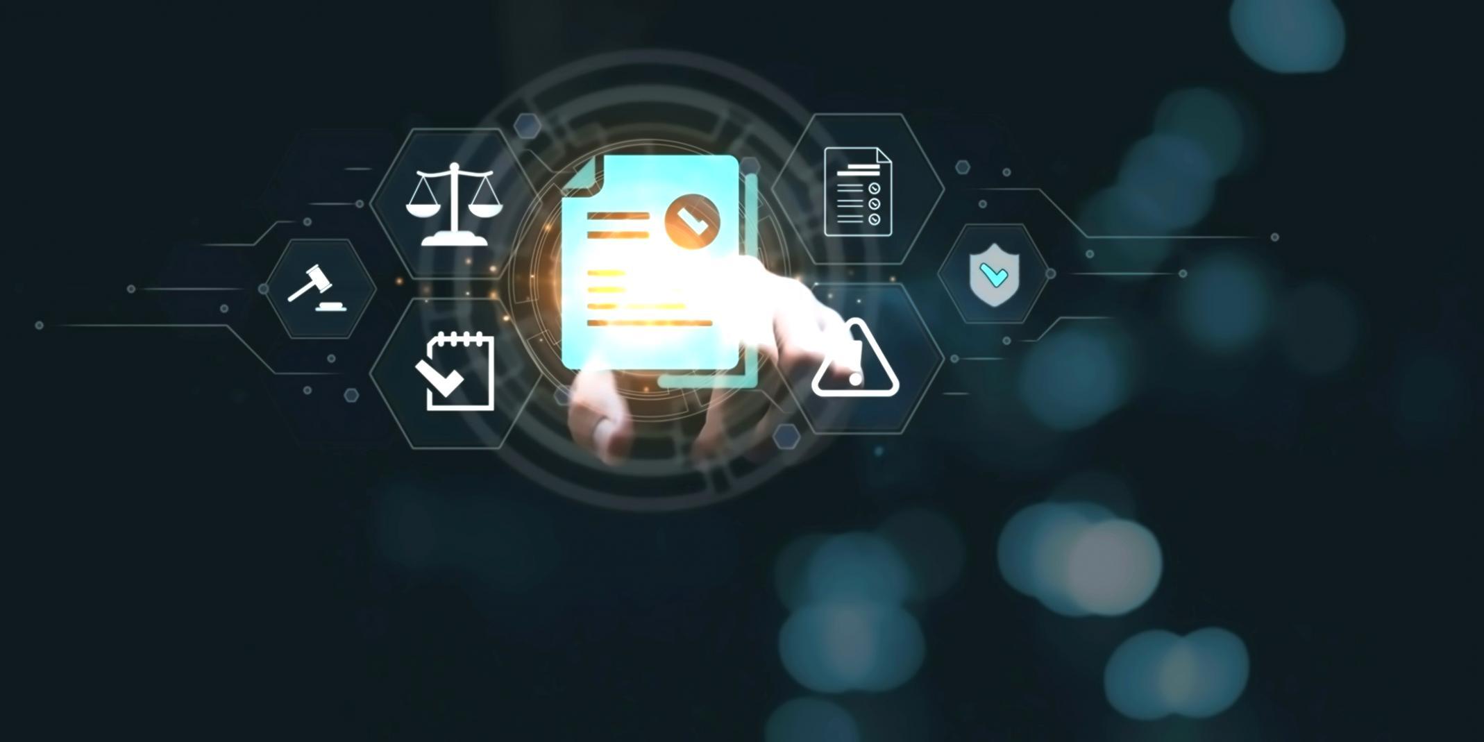 Digital learning space illustration